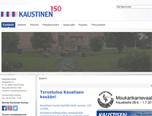 Tablet Screenshot of kaustinen.fi