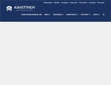 Tablet Screenshot of kaustinen.net